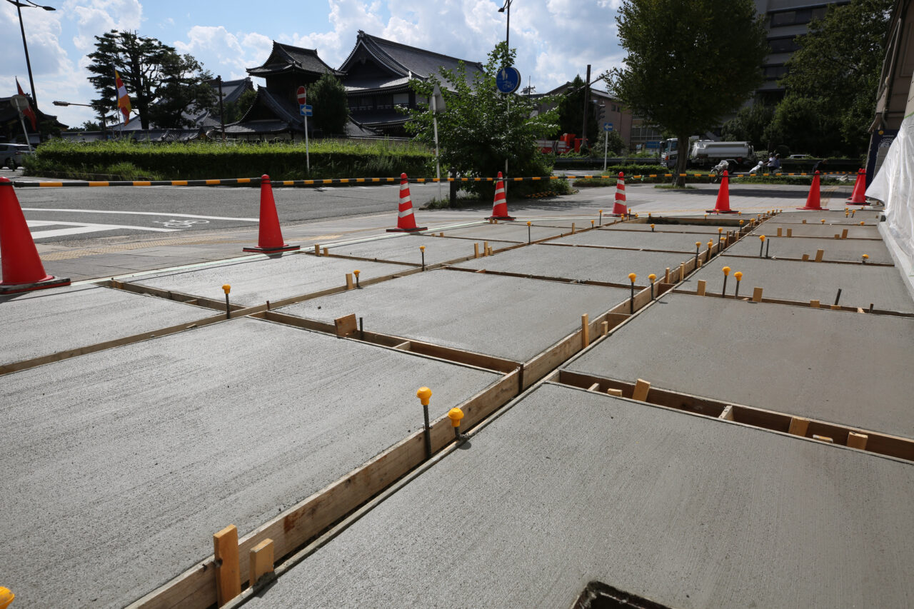 京都市下京区 土間打設工事