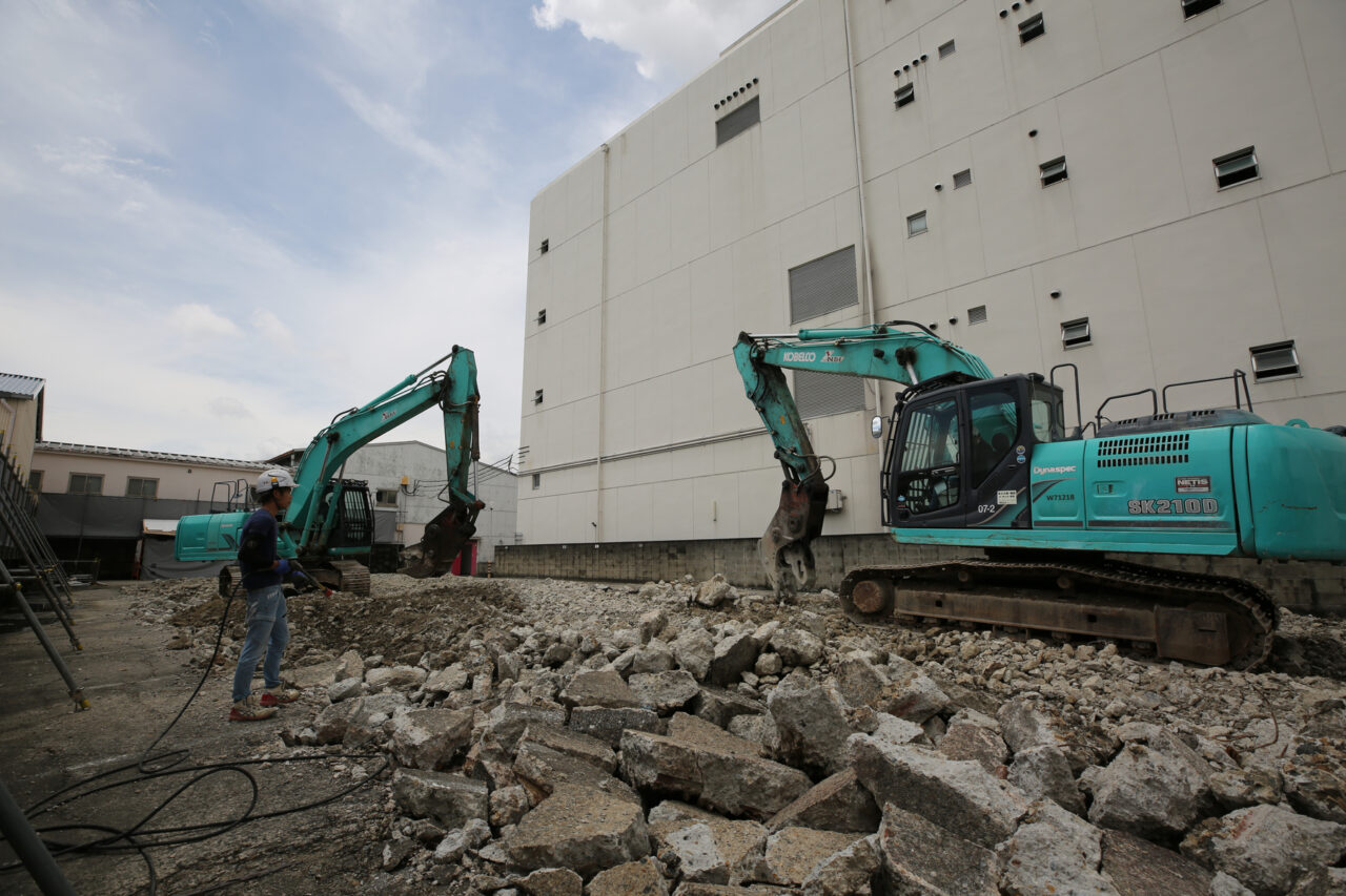 京都市南区 解体工事